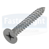 坚硬的Twinfast Pozi Countersunk